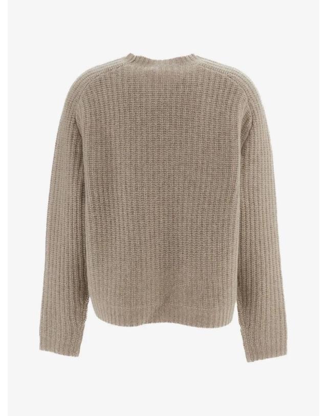 아치포 [해외직구] 26 FW arch4 Nisha ribbed knit cashmere sweater KNJP26353BEIGEMELANGE TP459402367 착용컷