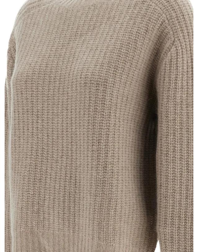 아치포 [해외직구] 26 FW arch4 Nisha ribbed knit cashmere sweater KNJP26353BEIGEMELANGE TP459402367 착용컷