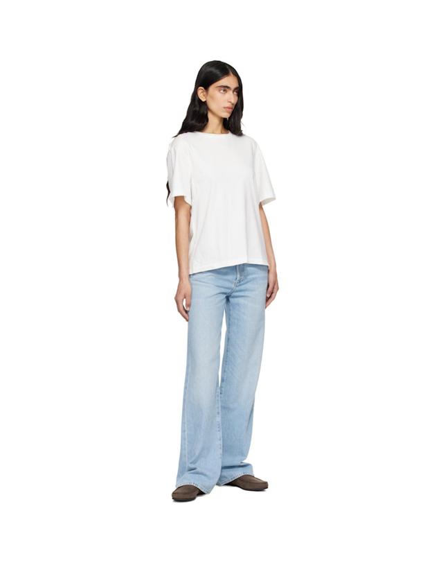 시티즌오브휴머니티 시티즌 오브 휴머니티 [해외직구] 26 FW 시티즌 오브 휴머니티 화이트 골디 티셔츠 261030F110007 착용컷