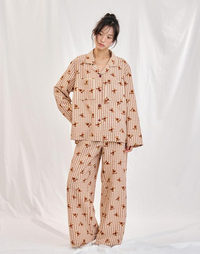 울랄라 [SET] 베이직 긴팔 여성페어 세미와이드핏 균일가 모음전(9종 택1) 착용컷