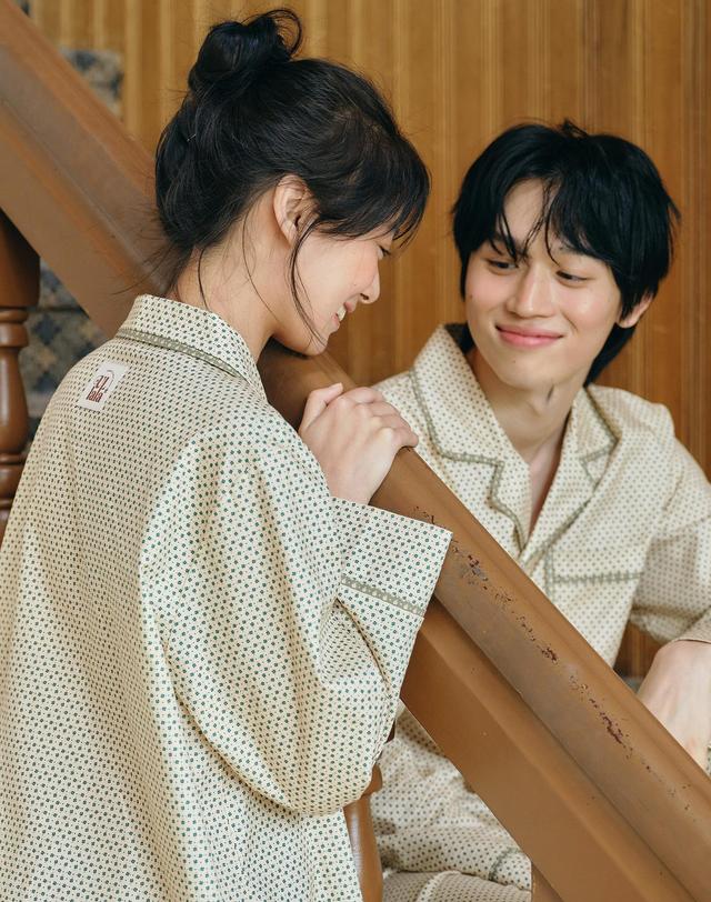 울랄라 푸티 긴팔 여성페어 버터 (30수) 착용컷