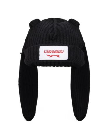 [해외직구] 26 FW 찰스 제프리 러버보이 이어즈 니트 비니 CHUNKYRABBITBEANIE TP456359270