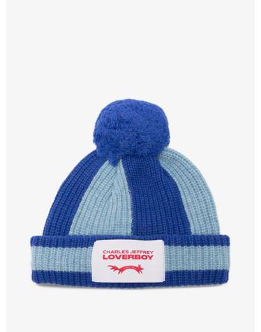 [해외직구] 26 FW 찰스 제프리 러버보이 striped pompom beanie hat 064131401 TP460410808