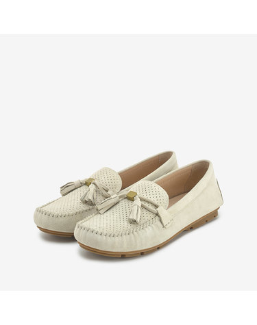 [SODA OUTLET] 여성 리본 펀칭 로퍼 FRS607DA35