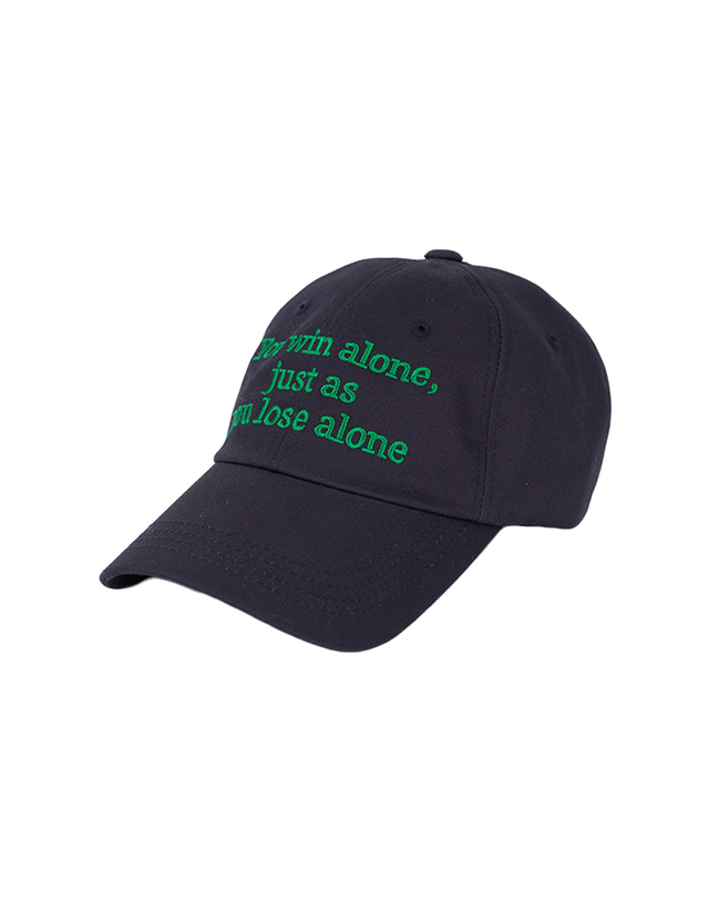 클레버필드 피치 alone 볼캡_네이비 착용컷