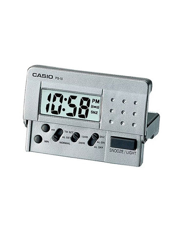 카시오 PQ-10D-8D 전자 탁상시계 디지털 알람시계
