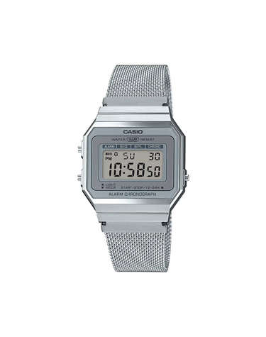 카시오 A-700WM-7A 빈티지 사각 디지털 공용 메탈 시계