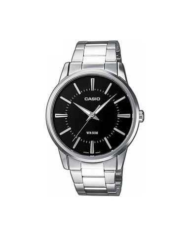 카시오 MTP-1303D-1A 남성 클래식 라운드 아날로그 메탈 손목 시계