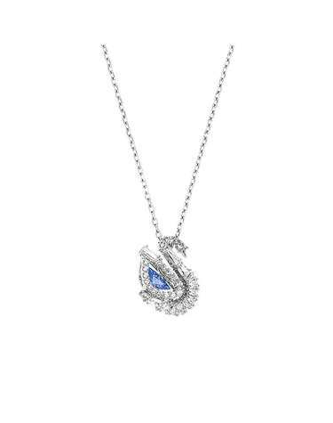 스와로브스키 5723389 Swan 스완 블루 펜던트 목걸이