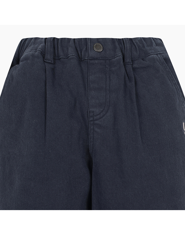 베네통키즈 [Online Exclusive] 우븐 기모 팬츠_QAPT03561NY 착용컷