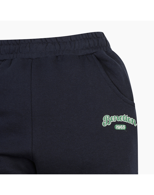 베네통키즈 [Online Exclusive] 베네통 기모 트레이닝 팬츠_QATP07561NY 착용컷