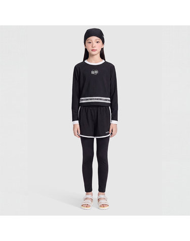 힙 매쉬 래쉬가드 SET_QCET21631BK