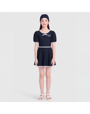플레어 원피스 수영복_QCET22631NY