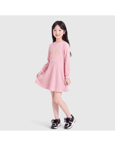 [Online Exclusive] 래빗 플레어 와플 원피스_QAOP02641PK