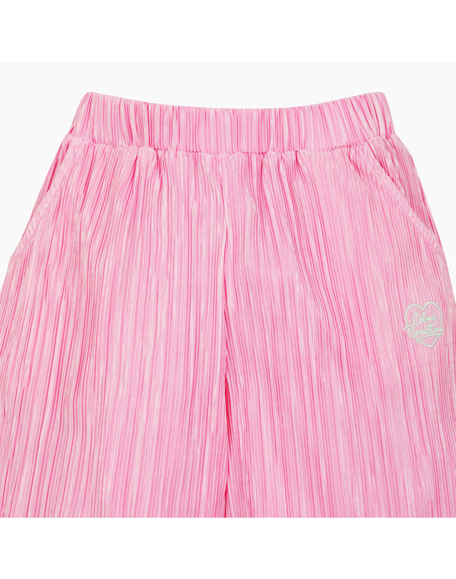 베네통키즈 [Online Exclusive] 8부 보드레 팬츠_QAPT07631PK 착용컷