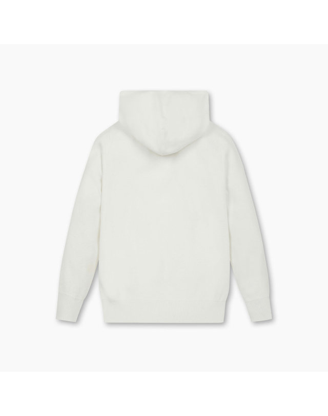 베네통키즈 [Online Exclusive] 소프트 니트 후디_QAKP06611IV 착용컷