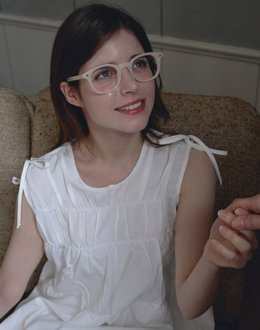 YLeen BLACK 안경 IVORY