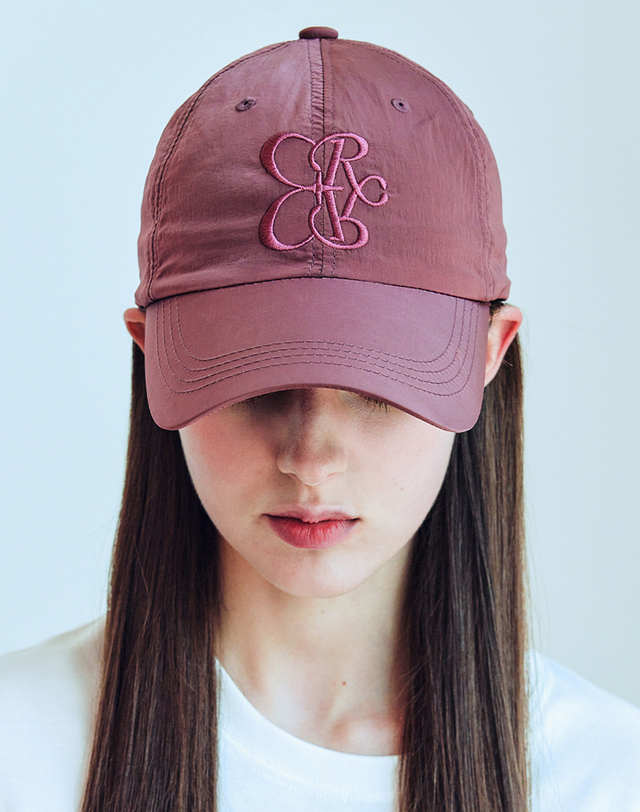 리끌로우 RWL REC NYLON 볼캡 BURGUNDY 착용컷