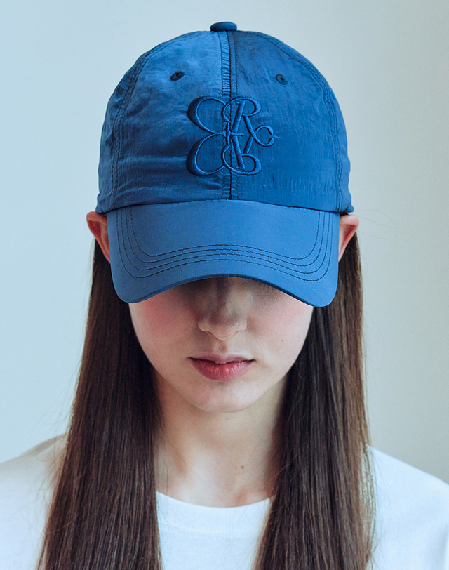 리끌로우 [ 10월 23잃 예약배송 ] RWL REC NYLON 볼캡 NAVY 착용컷