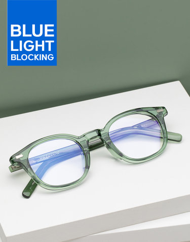 B019 ORIGINAL 블루라이트 안경 CRYSTAL GREEN