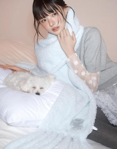 CLOUDY 머플러 PASTEL BLUE