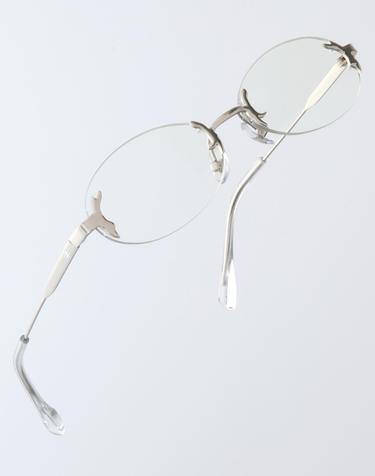 [10월 2일 출고] MUMU 무테 안경 SILVER