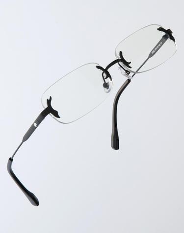 VEVE 무테 안경 BLACK