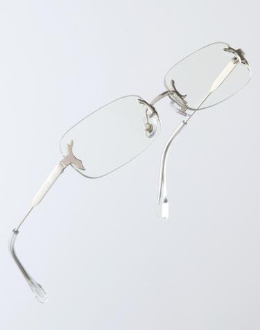 VEVE 무테 안경 SILVER