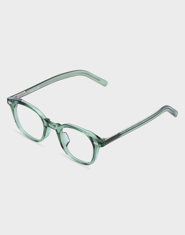 리끌로우 B019 ORIGINAL 안경 CRYSTAL GREEN 착용컷