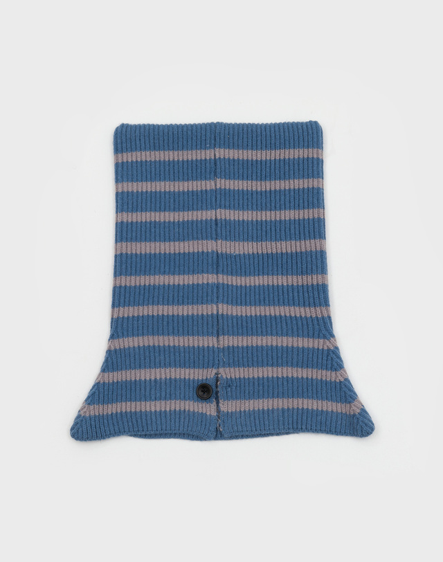 리끌로우 STRIPE CAT 바라클라바 TURQUOISE 착용컷