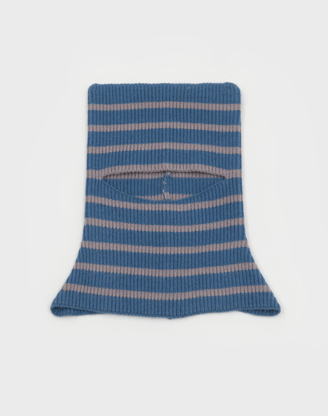 리끌로우 STRIPE CAT 바라클라바 TURQUOISE 착용컷