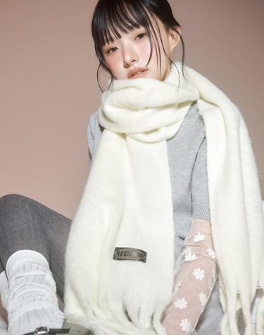 A COMMA IVORY 머플러
