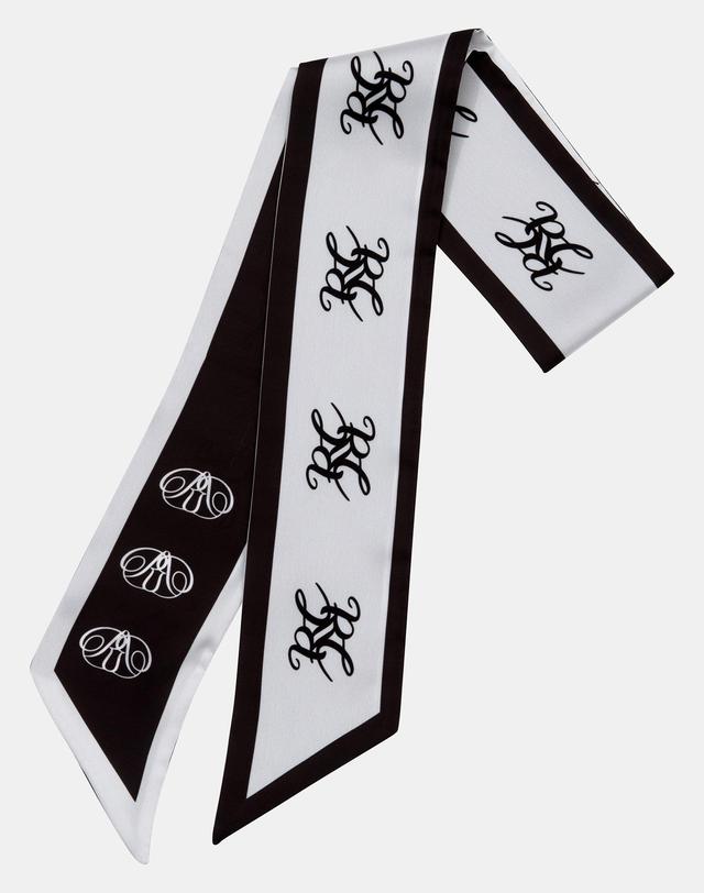 리끌로우 DD LONG SCARF BLACK 스카프 착용컷