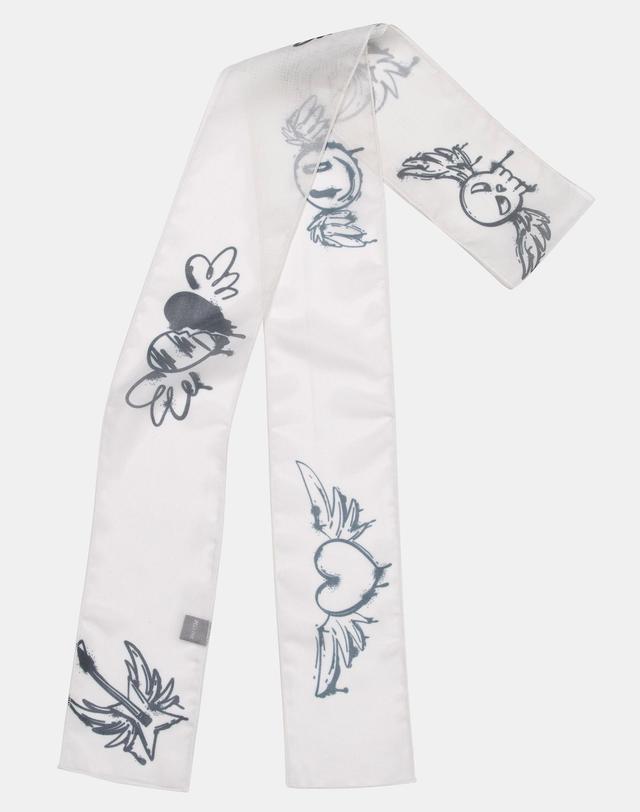 리끌로우 HAI LONG SCARF EMOJI 스카프 착용컷