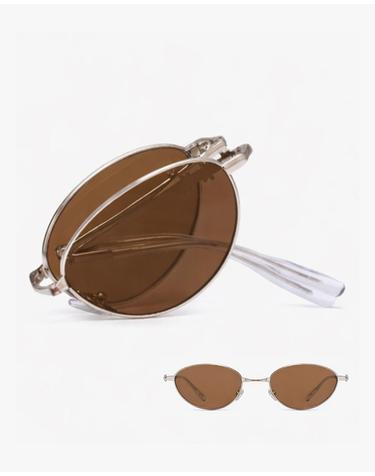 스테인리스 EPOCA F 폴더 선글라스 BROWN