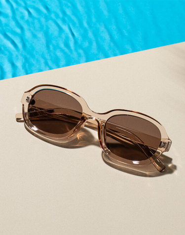 E271 CRYSTAL BROWN 선글라스