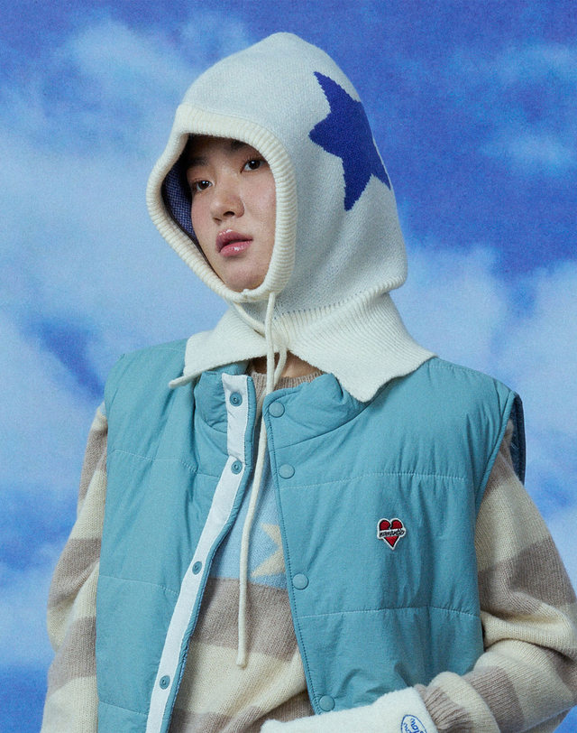 리끌로우 STAR 바라클라바 5 COLOR 착용컷