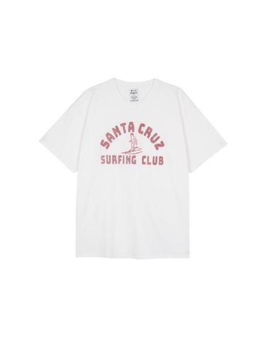 와일드동키 남여공용 SANTA CRUZ 티셔츠 화이트 SS25UTS0113117