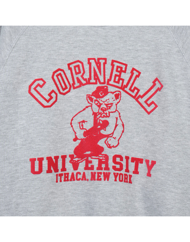 와일드 동키 와일드동키 남녀공용 코넬 레글런 크루넥 맨투맨 히터 그레이 FR-CORNELL 착용컷
