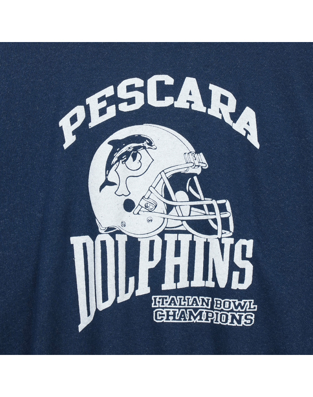 와일드 동키 와일드동키 남녀공용 페스카라 돌핀 크루넥 맨투맨 다이드 네이비 FG-PESCARA 착용컷
