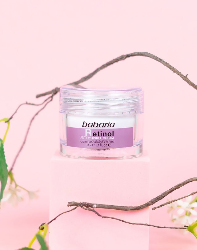 바바리아 레티놀 페이스 크림 50ml 착용컷