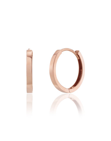 14k 심플 링귀걸이 10mm J22044E