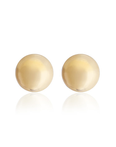 14k 베이직 볼 프레스 귀걸이 J23128E