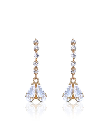 14k 스노우 샹들리에 귀걸이 J23150E