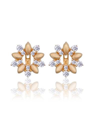 14k 스노우 심볼 귀걸이 J23149E