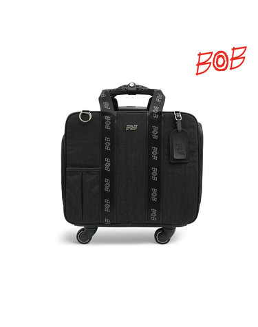 [BOB골프 기획출시] 로고 웨빙 스퀘어 트롤리백 - BGU6ATB5905