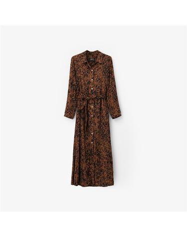 아페쎄 A.P.C. 기네스 레오파드 원피스 VIAKD F35001 CAA