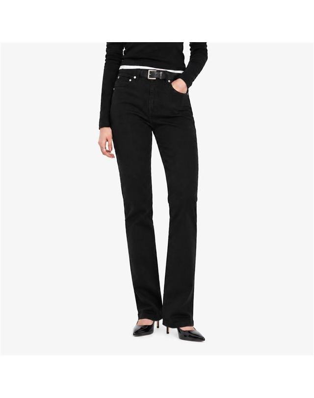 아페쎄 아페쎄 A.P.C. 쁘띠 스탠다드 여성 생지 데님 COZZS M09002 LZZ 착용컷