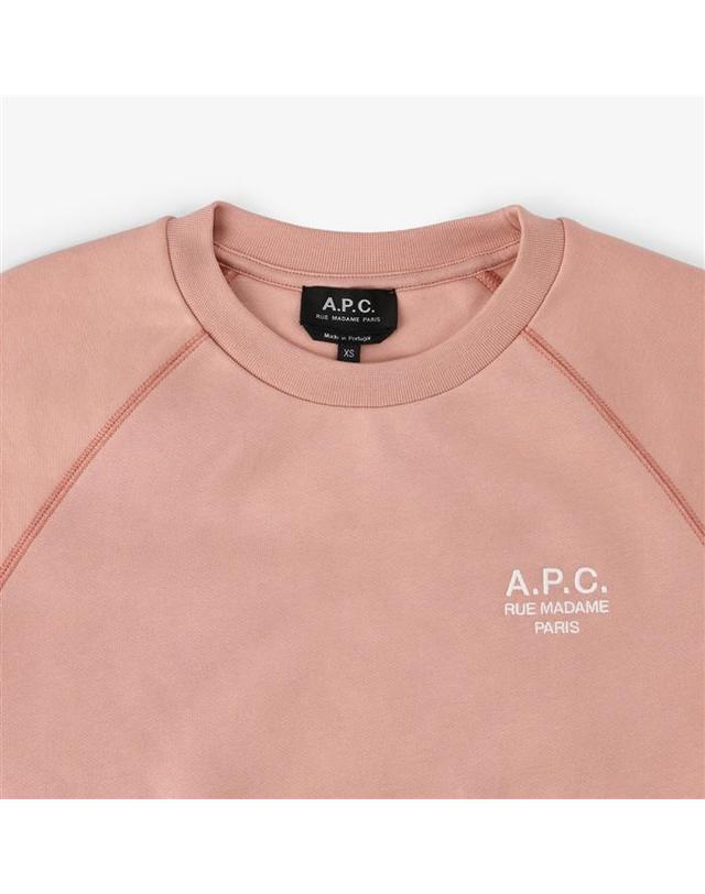 아페쎄 아페쎄 A.P.C. OONA 우나 로고 여성 스웨트셔츠 COGVG F27854 FAA 착용컷