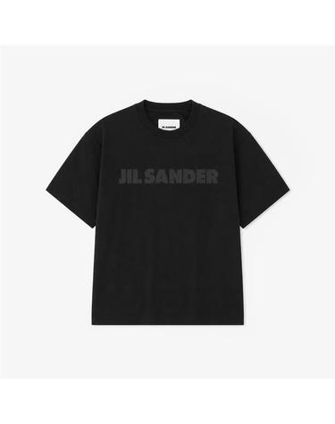 질샌더 로고 여성 반팔 티셔츠 J03GC0137 J20243 001